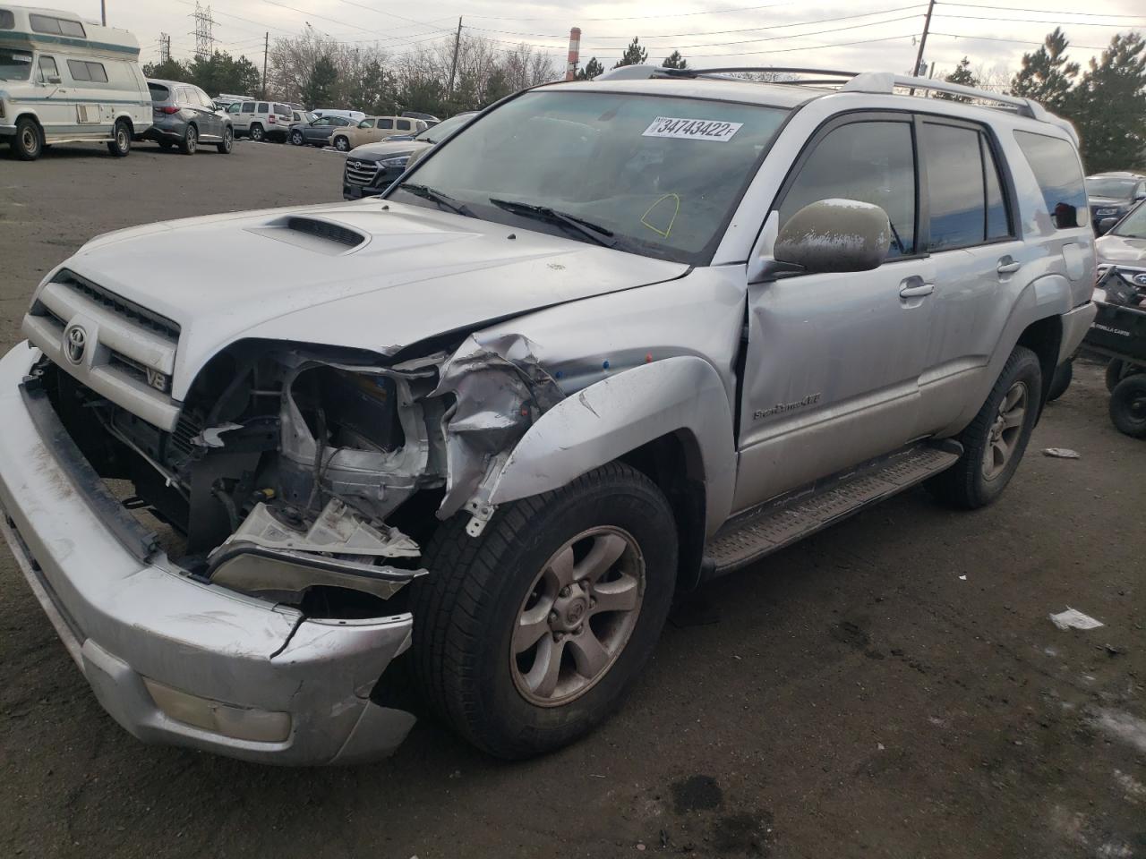 Photo 9 from auction – 2005 TOYOTA 4RUNNER SR with VIN JTEBT14R750045664
