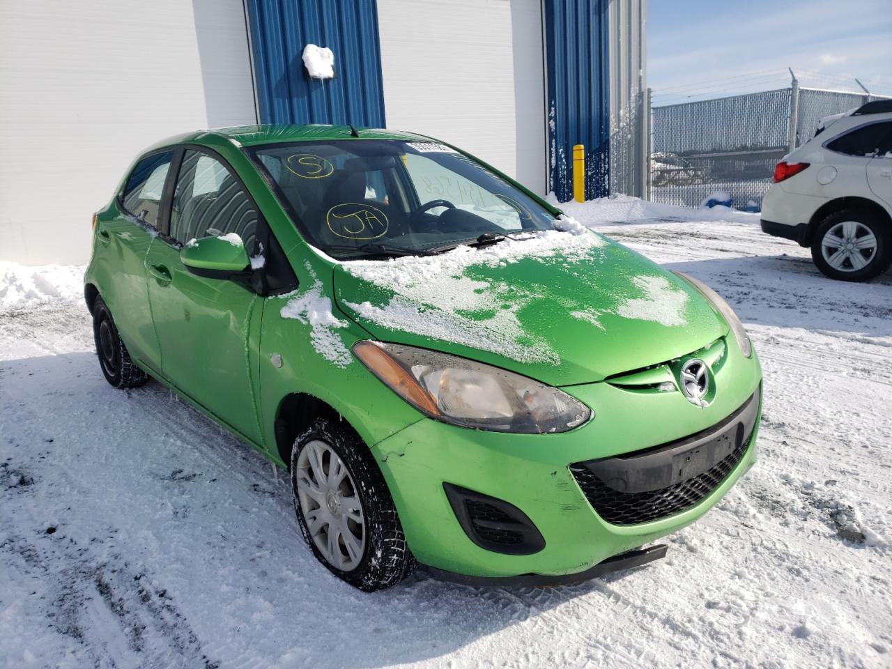 MAZDA MAZDA2 2013 with VIN JM1DE1KY6D0153791 - Photo from auction