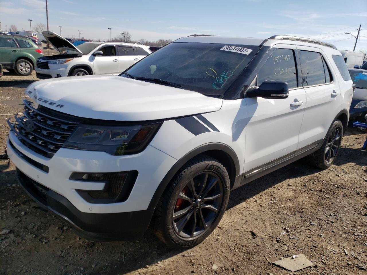Photo 2 from auction – 2017 FORD EXPLORER X with VIN 1FM5K8D82HGC30815