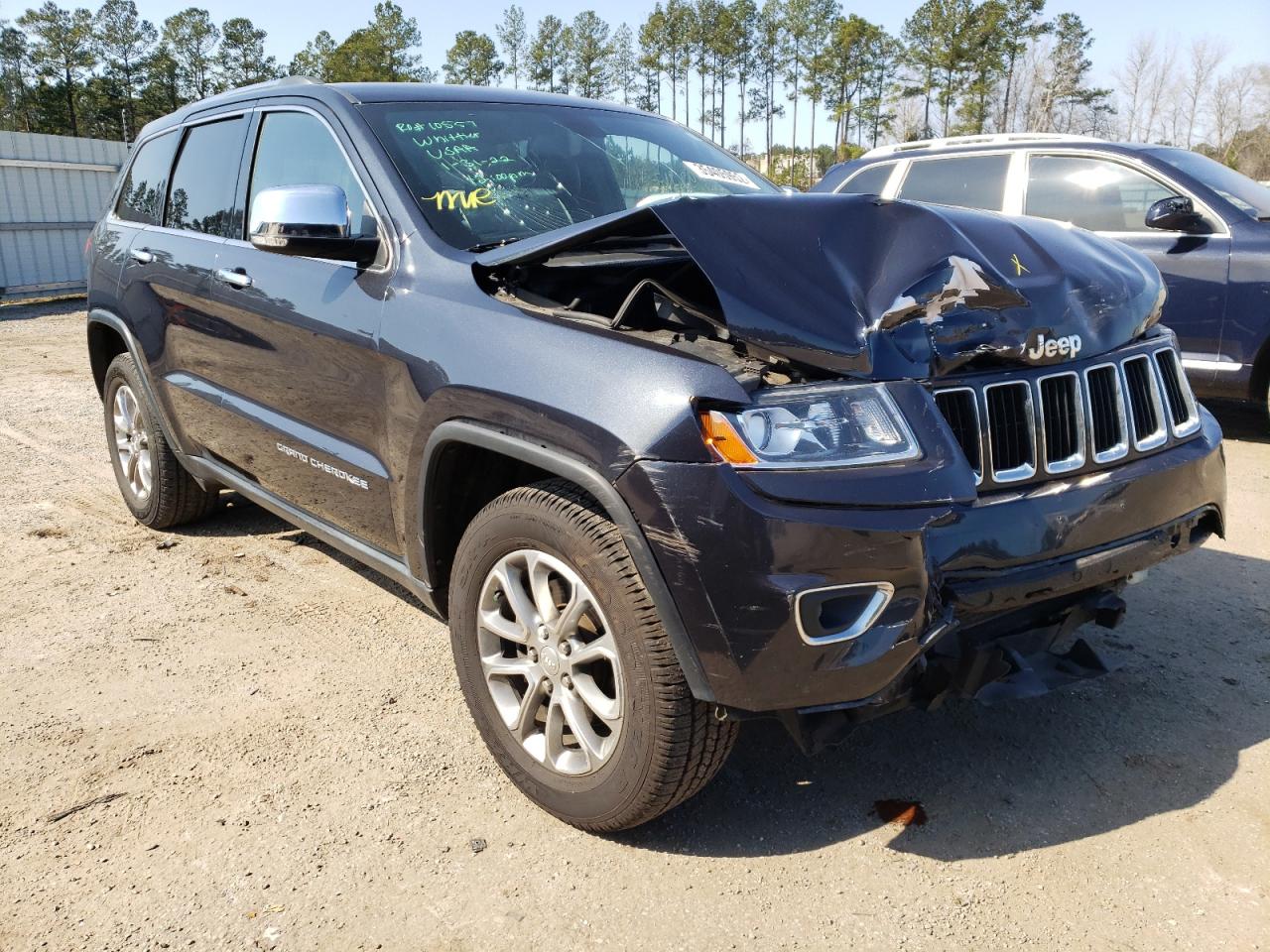 JEEP GRAND CHER 2014 with VIN 1C4RJEBG4EC502222 - Photo from auction