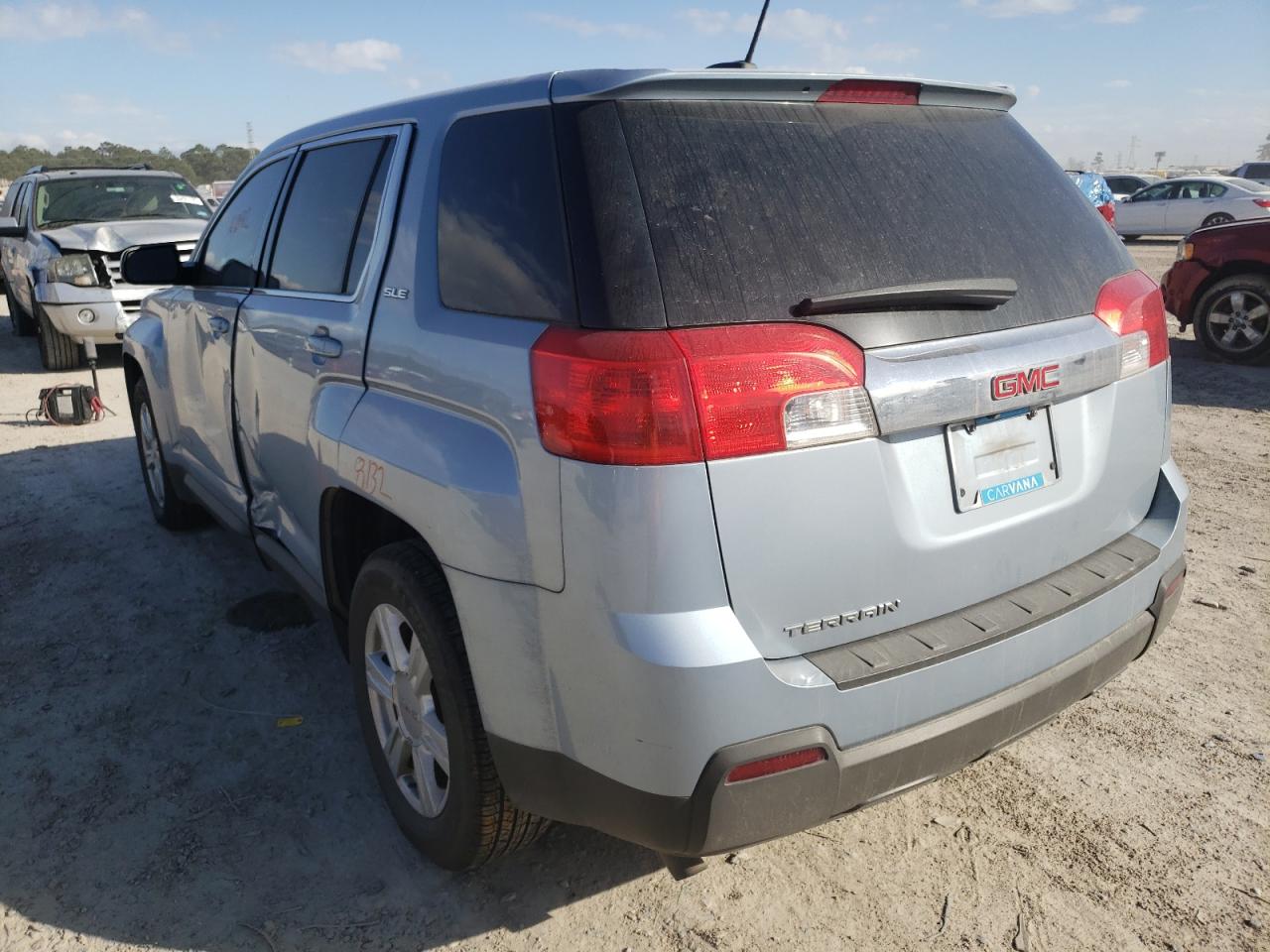 Photo 3 from auction – 2015 GMC TERRAIN SL with VIN 2GKALMEK6F6166301