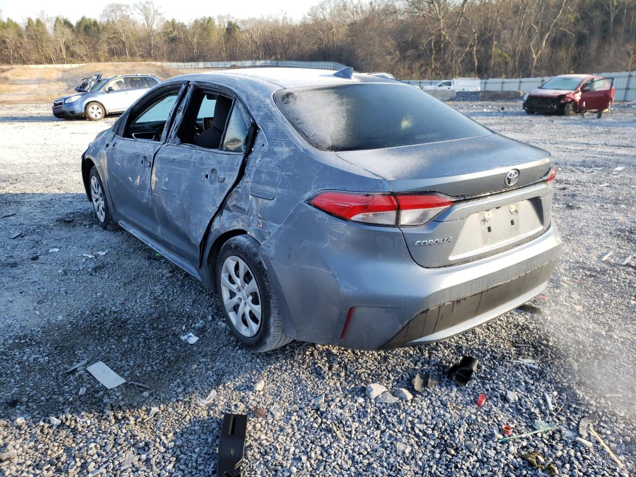 Photo 3 from auction – 2021 TOYOTA COROLLA LE with VIN 5YFEPMAE8MP207170