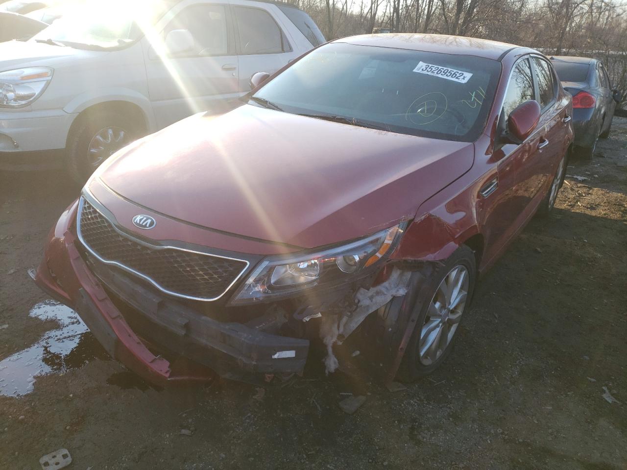 Photo 2 from auction – 2015 KIA OPTIMA EX with VIN 5XXGN4A75FG410948