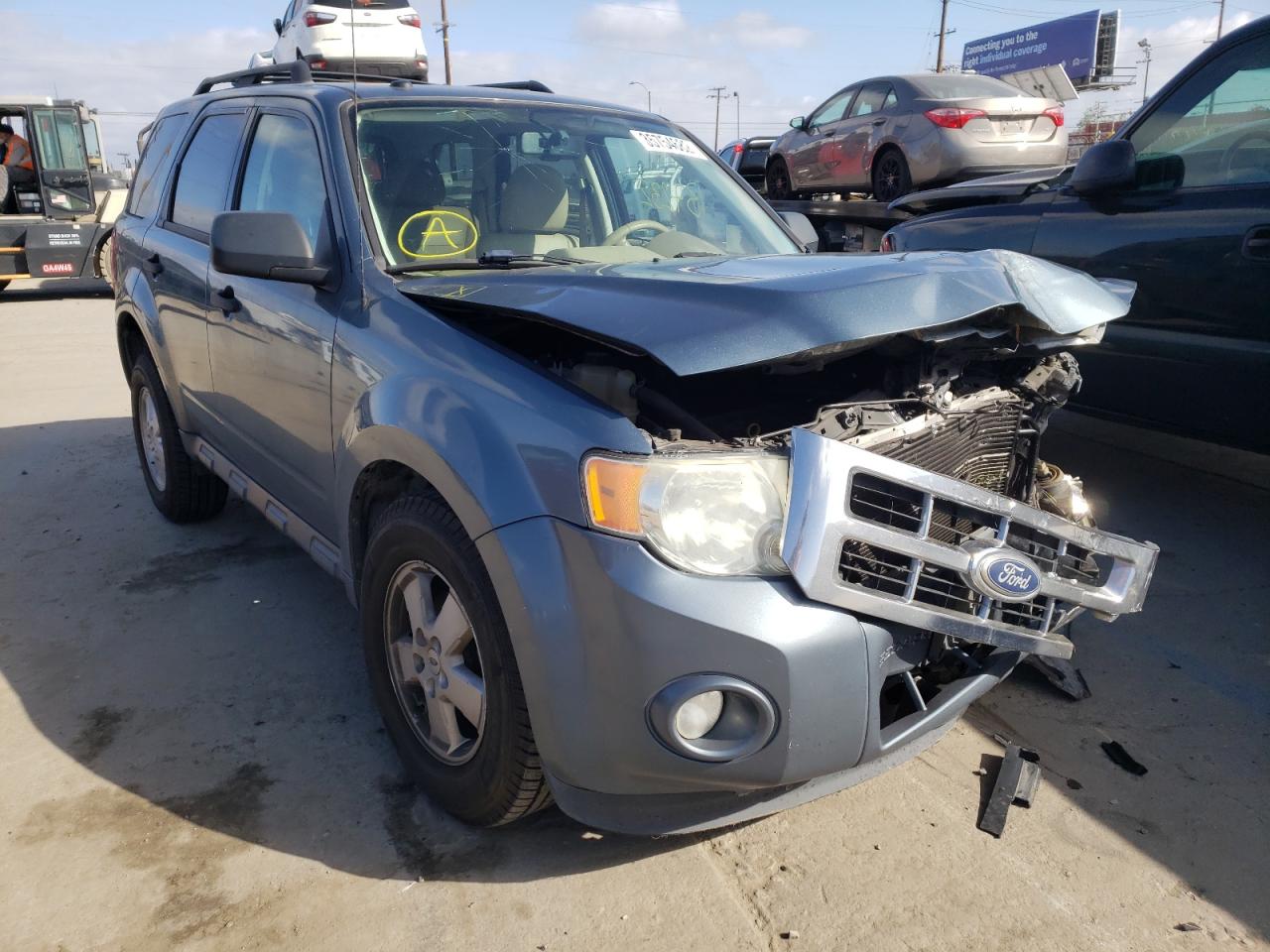 FORD ESCAPE XLT 2011 with VIN 1FMCU0D72BKA56307 - Photo from auction