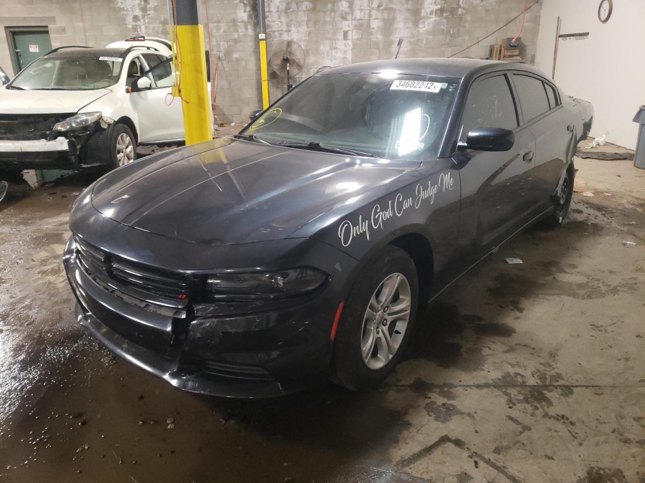 Photo 2 from auction – 2019 DODGE CHARGER SX with VIN 2C3CDXBG6KH644447