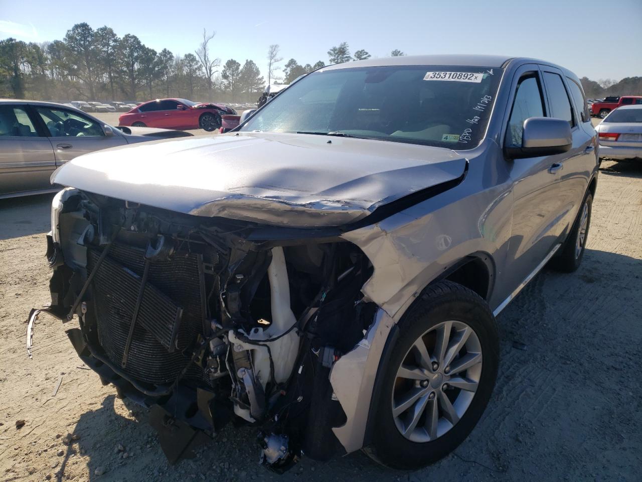 Photo 2 from auction – 2017 DODGE DURANGO SX with VIN 1C4RDHAG7HC774858