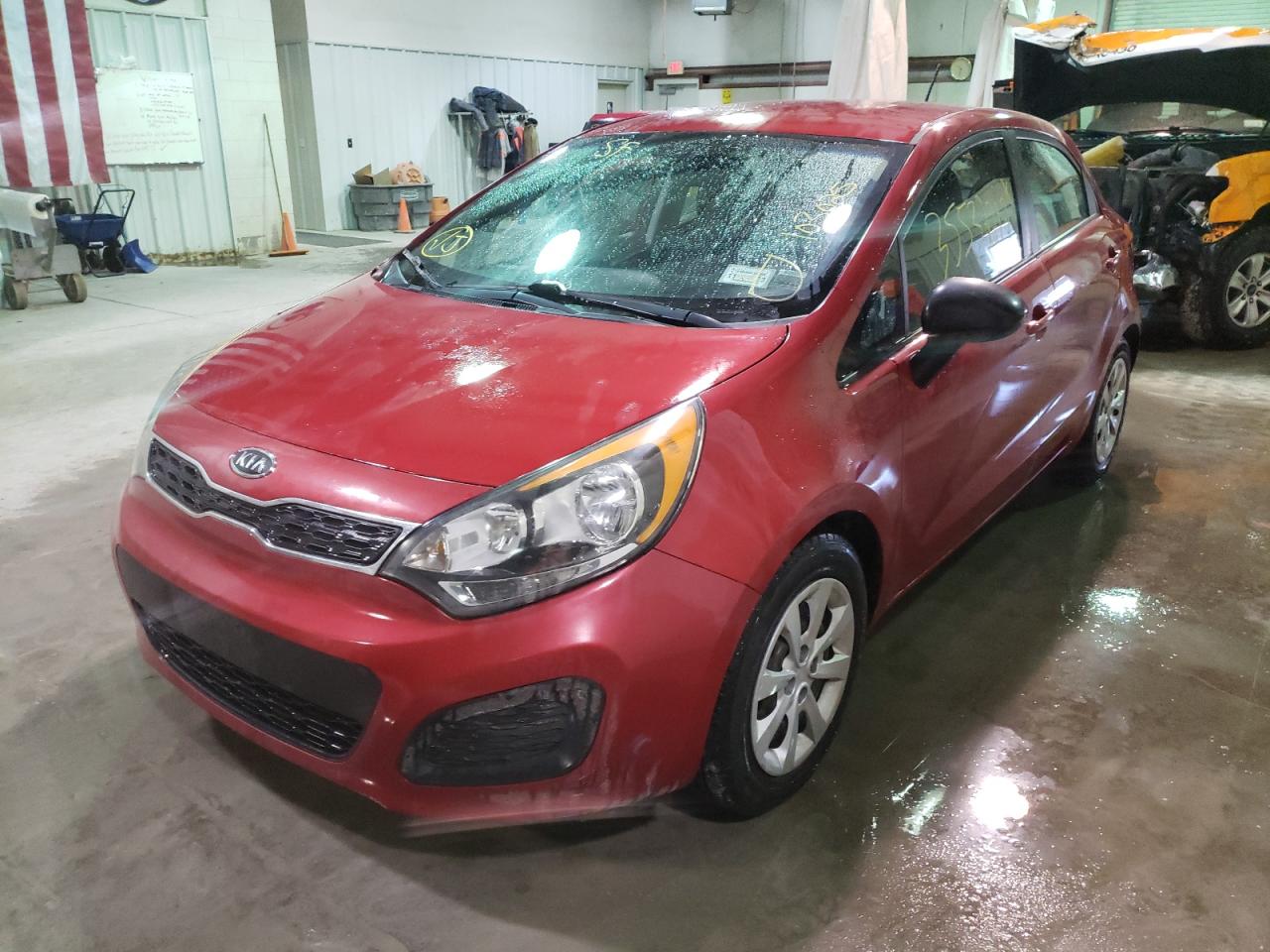 Photo 2 from auction – 2013 KIA RIO EX with VIN KNADN5A38D6124140