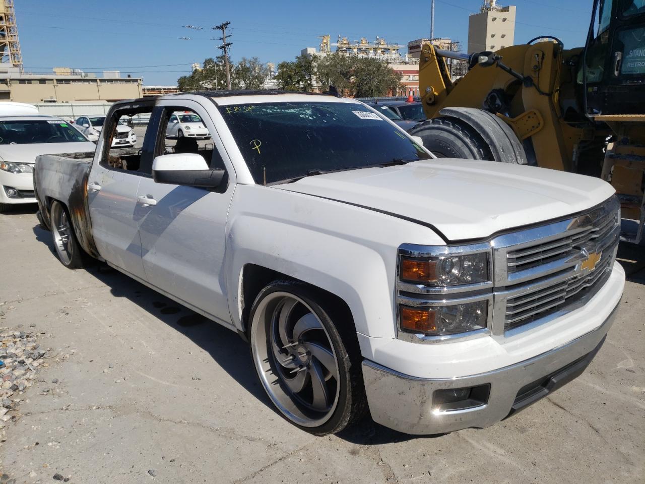 CHEVROLET SILVERADO 2015 with VIN 3GCPCREC7FG180806 - Photo from auction