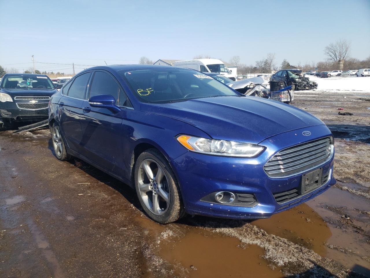 FORD FUSION SE 2013 with VIN 3FA6P0HR4DR259868 - Photo from auction