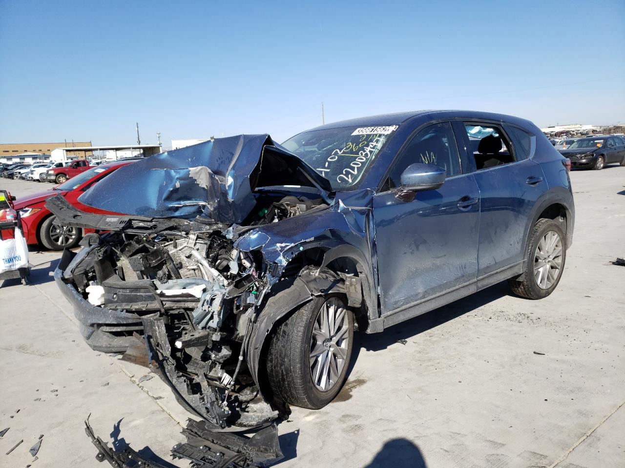 Photo 2 from auction – 2020 MAZDA CX-5 GRAND with VIN JM3KFADM9L0728244