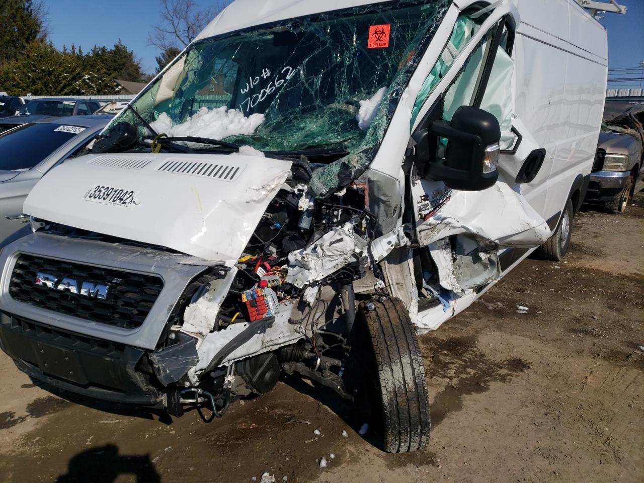 Photo 9 from auction – 2019 RAM PROMASTER with VIN 3C6TRVDG7KE559618