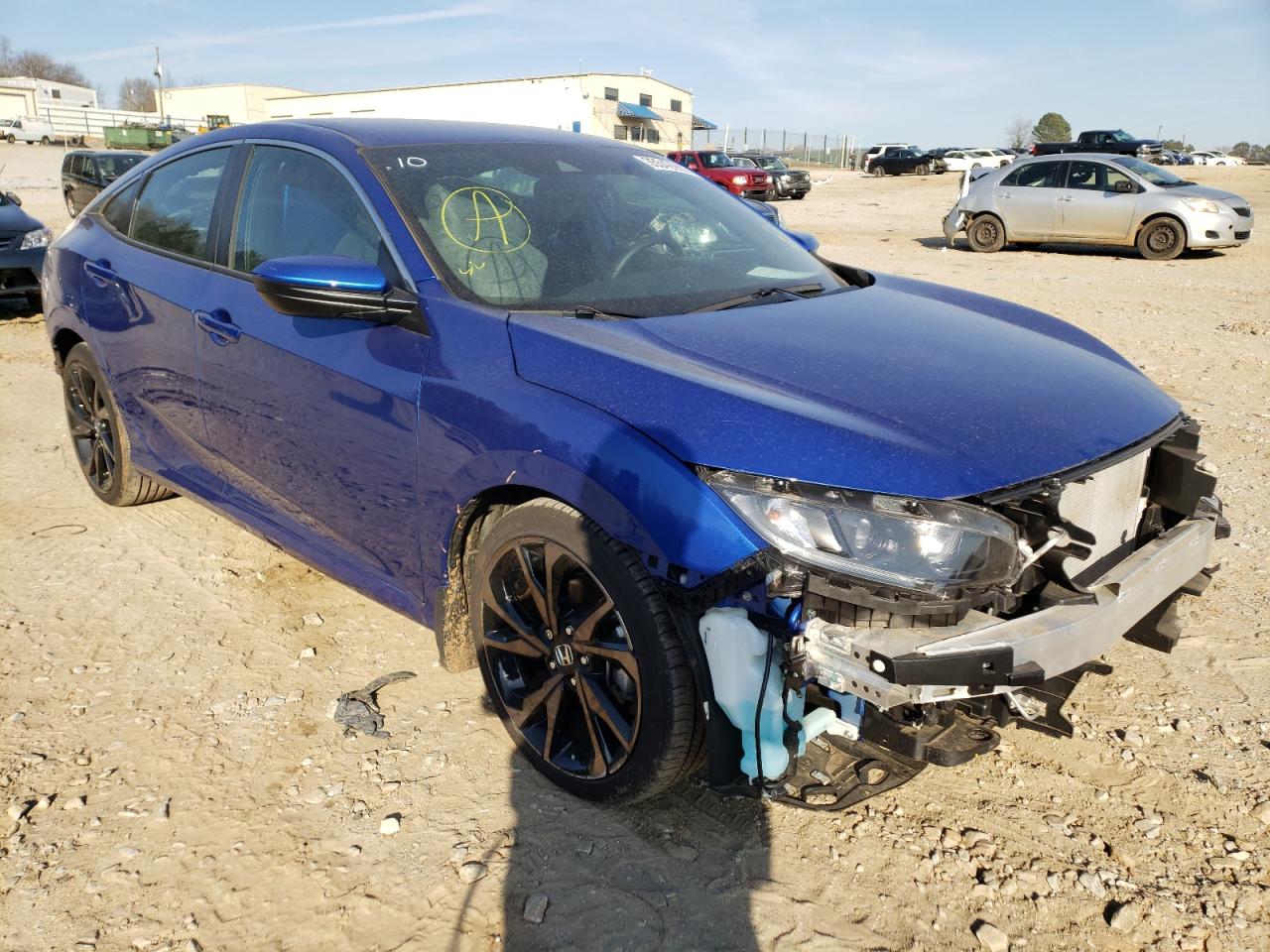 HONDA CIVIC 2020 with VIN 2HGFC2F8XLH549202 - Photo from auction