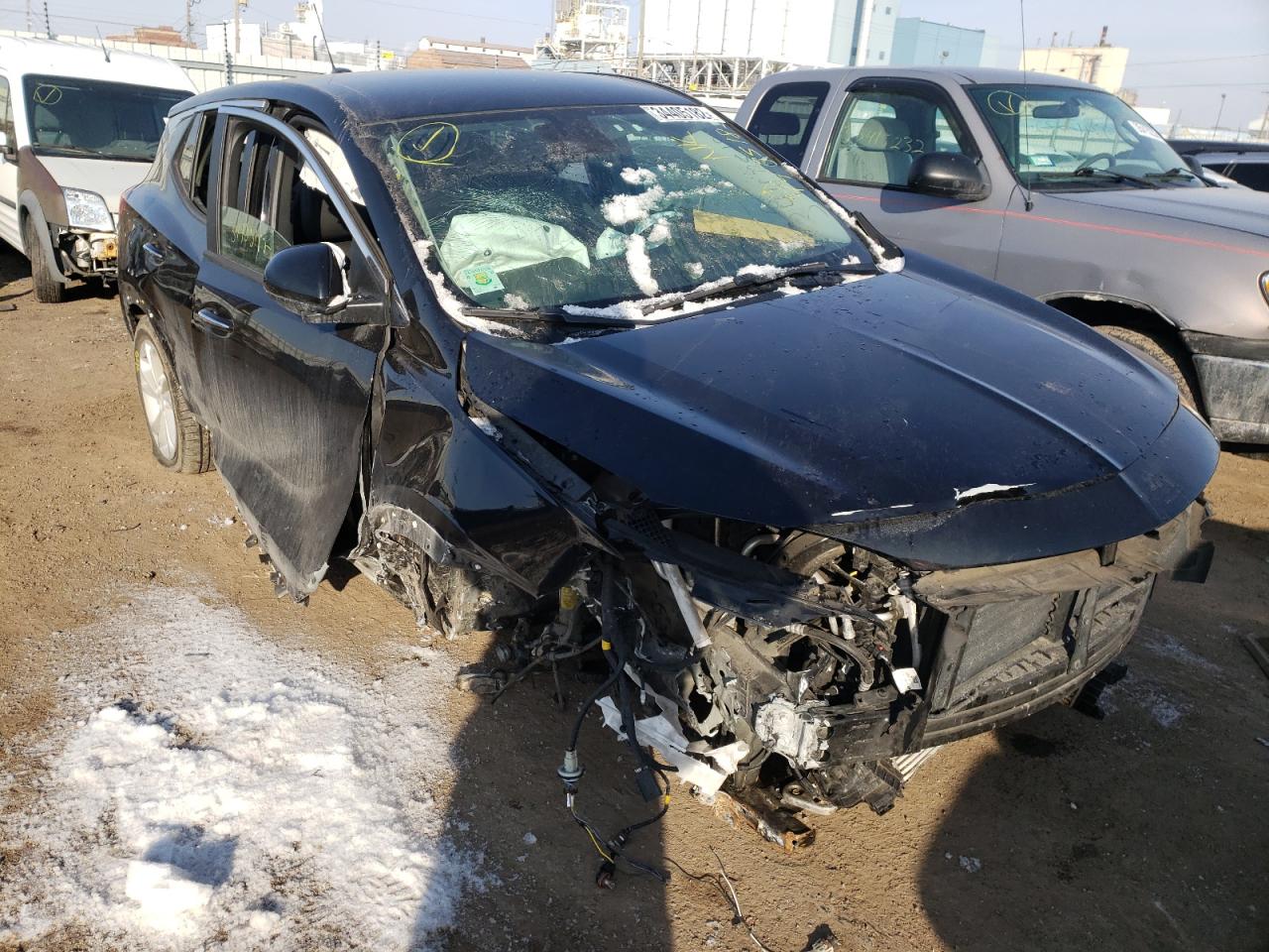 BUICK ENCORE GX 2020 with VIN KL4MMCSL3LB110557 - Photo from auction