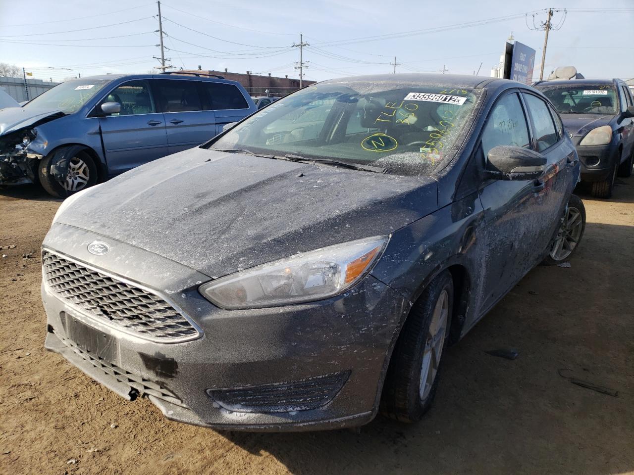 Photo 2 from auction – 2017 FORD FOCUS SE with VIN 1FADP3K25HL334523
