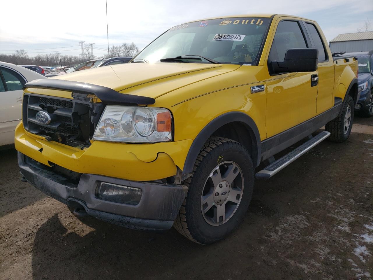 Photo 2 from auction – 2004 FORD F150 with VIN 1FTPX04534KD07883