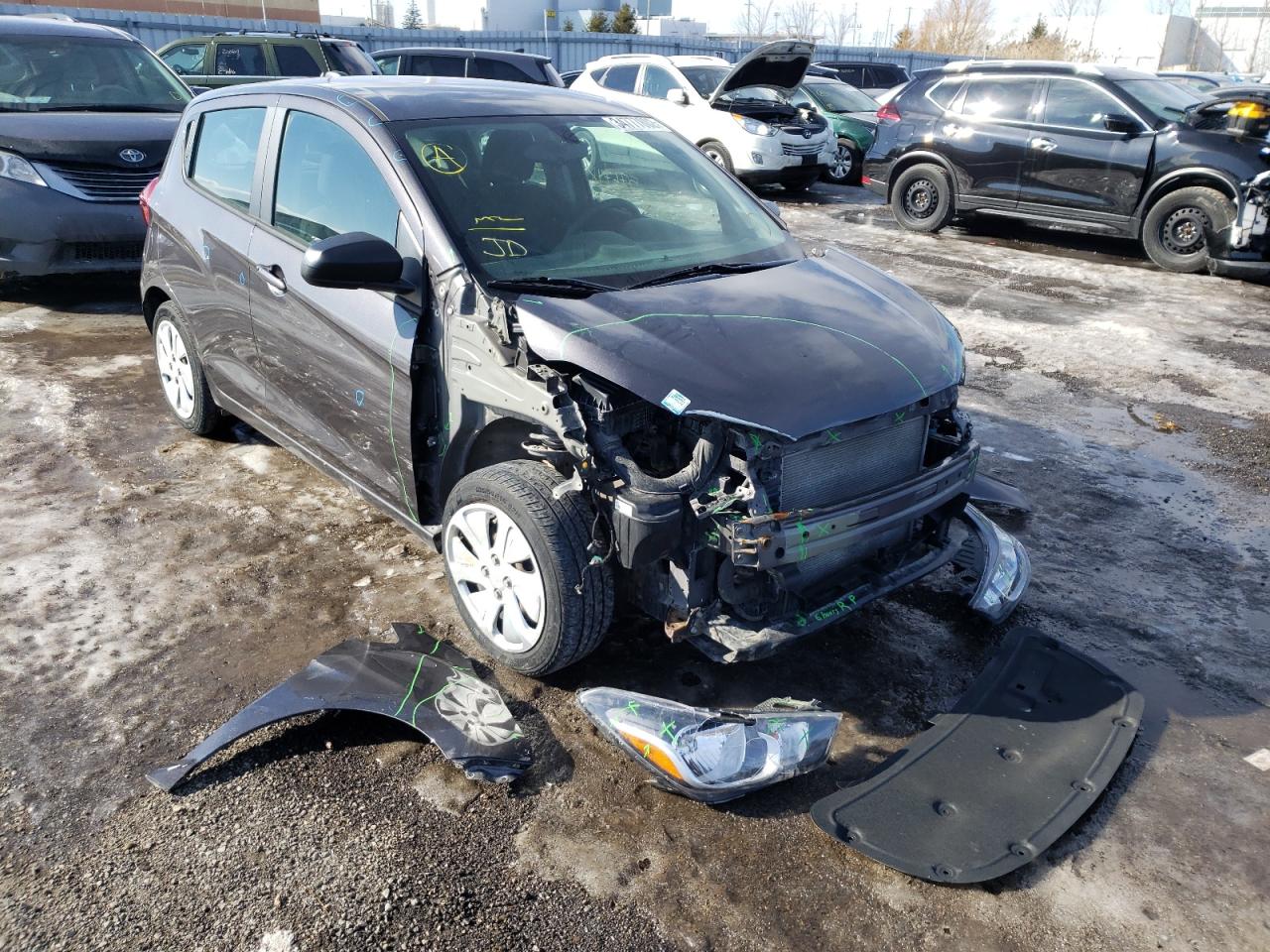 Photo 1 from auction – 2016 CHEVROLET SPARK LS with VIN KL8CA6SA5GC561993