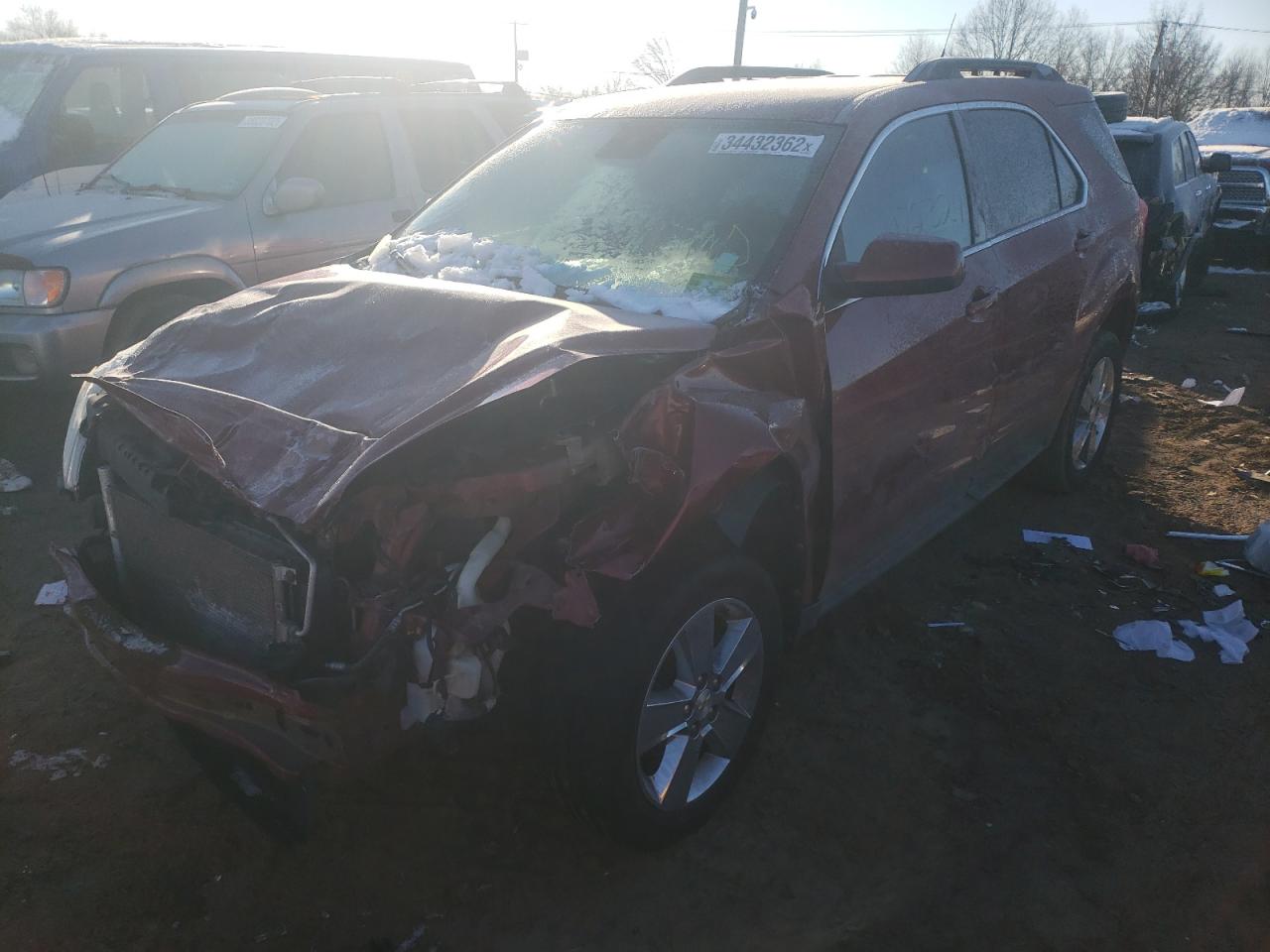 Photo 2 from auction – 2012 CHEVROLET EQUINOX LT with VIN 2GNFLEE5XC6255292