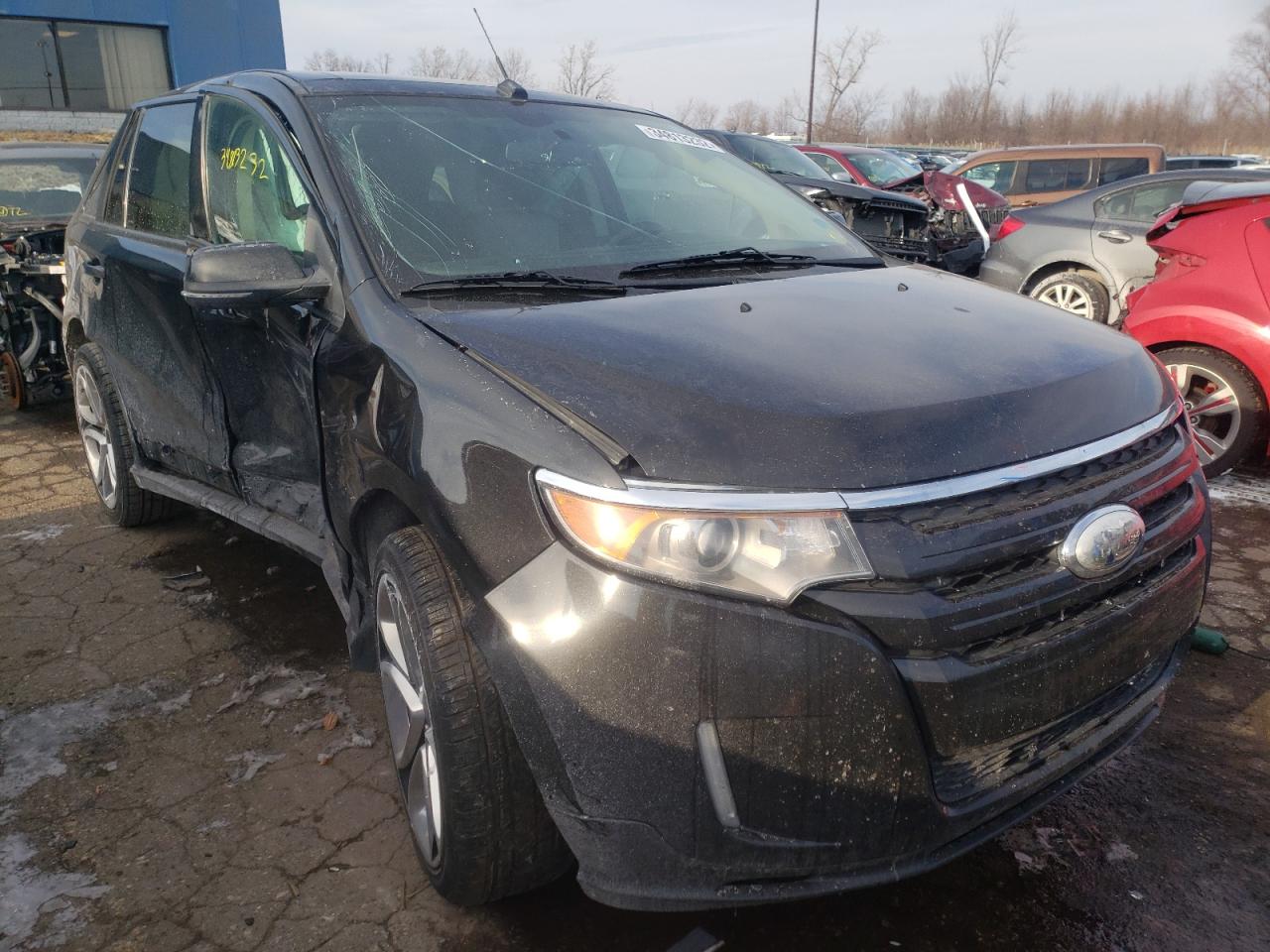 Photo 1 from auction – 2014 FORD EDGE SPORT with VIN 2FMDK4AK8EBB19676