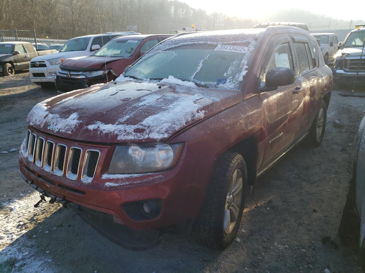 Photo 2 from auction – 2016 JEEP COMPASS SP with VIN 1C4NJDBBXGD638414