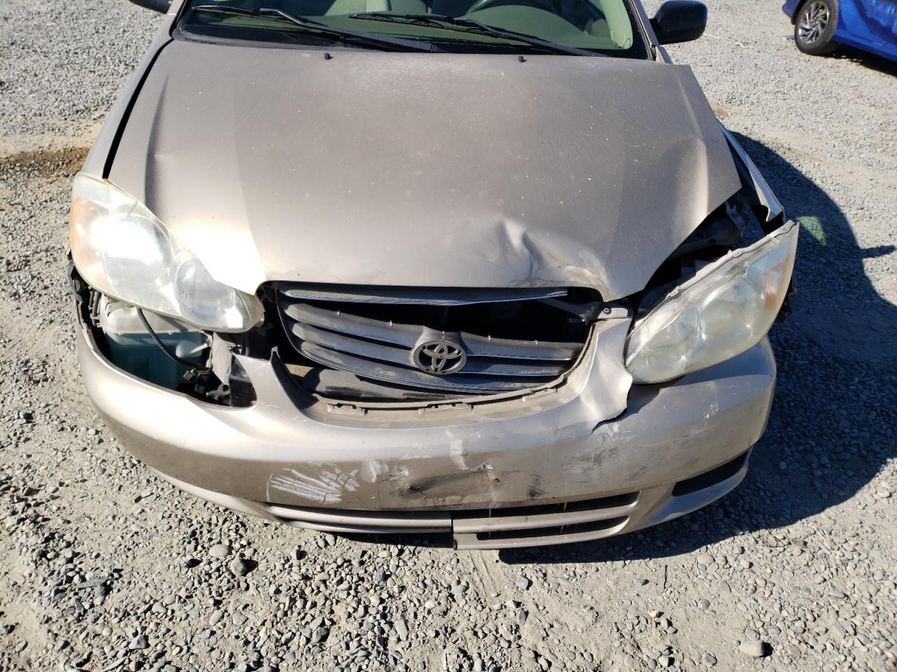 Photo 9 from auction – 2004 TOYOTA COROLLA CE with VIN 1NXBR32E54Z223749
