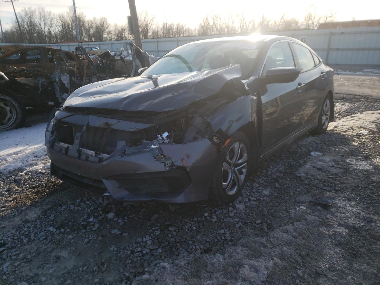 Photo 2 from auction – 2016 HONDA CIVIC LX with VIN 19XFC2F54GE003792