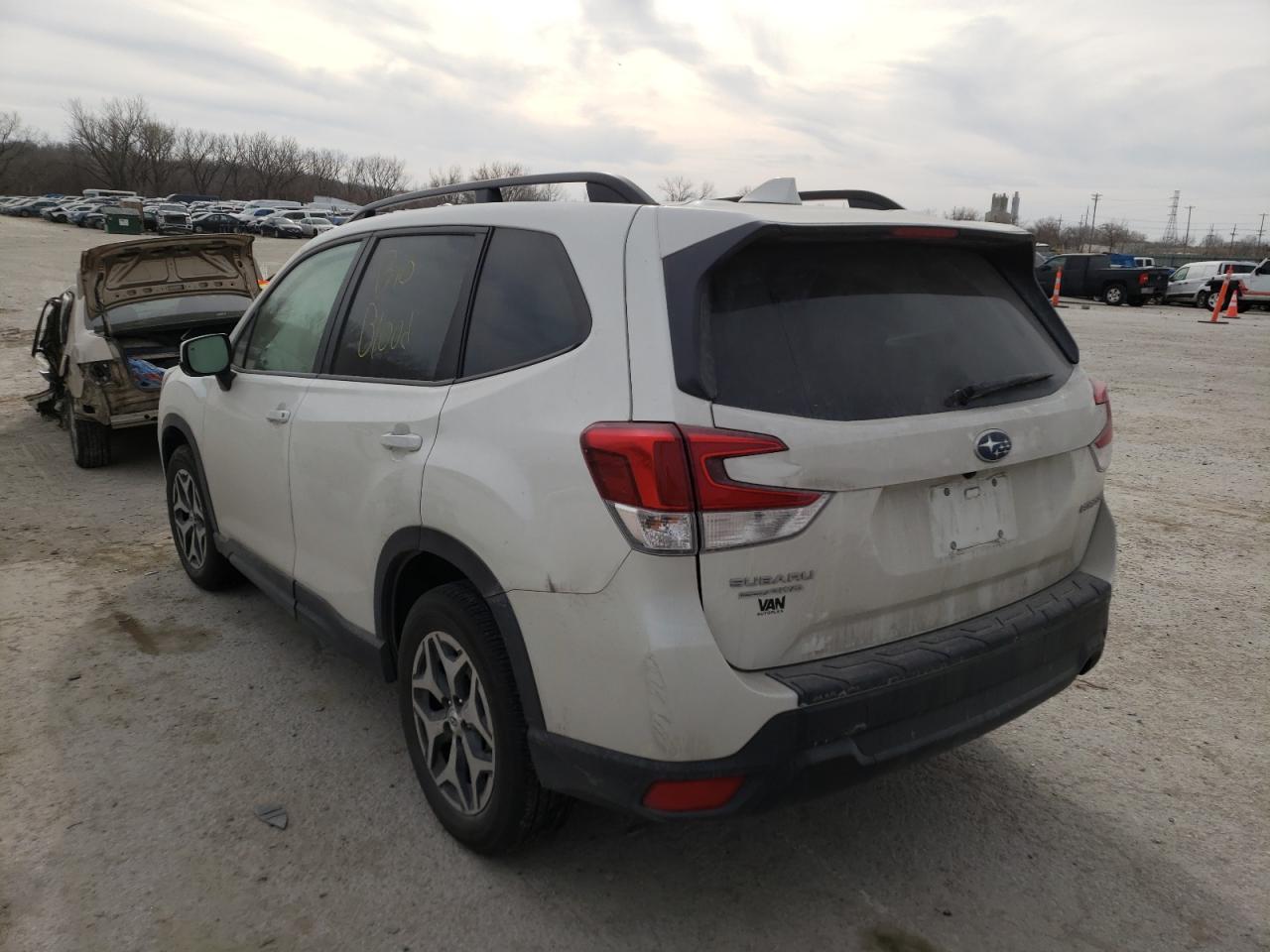 Photo 3 from auction – 2020 SUBARU FORESTER P with VIN JF2SKAJC7LH479705
