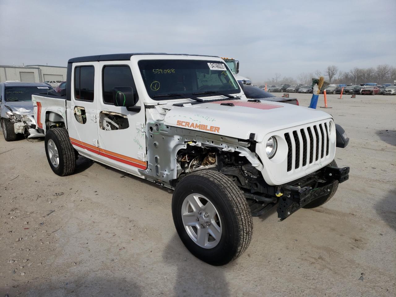 JEEP GLADIATOR 2021 с VIN 1C6HJTAG3ML539088 - Фото с аукциона