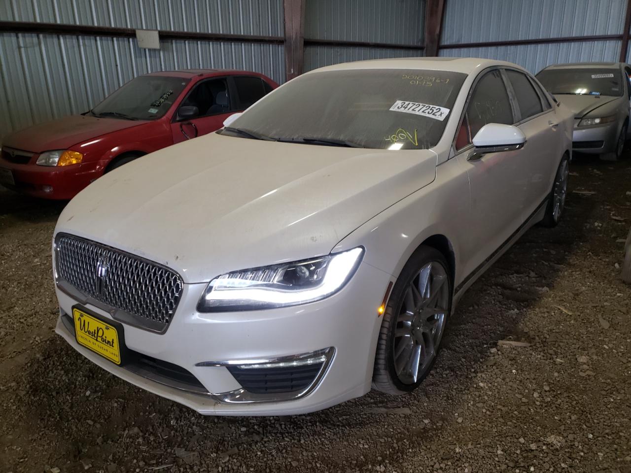Photo 2 from auction – 2017 LINCOLN MKZ RESERV with VIN 3LN6L5F94HR644001