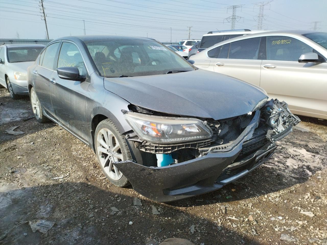 HONDA ACCORD SPO 2014 with VIN 1HGCR2E57EA095579 - Photo from auction