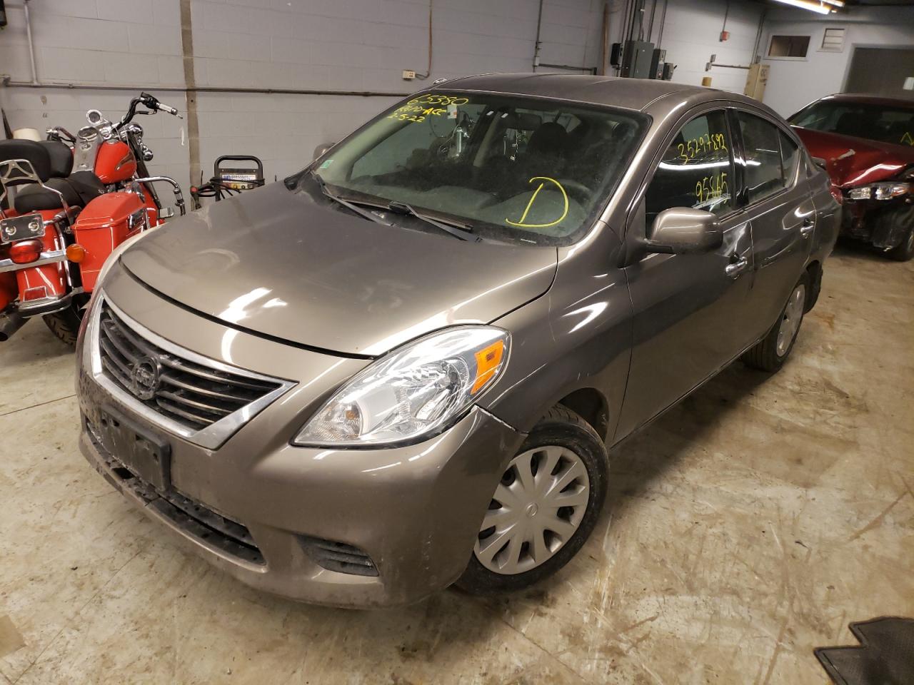 Photo 2 from auction – 2014 NISSAN VERSA SV with VIN 3N1CN7AP2EL831676