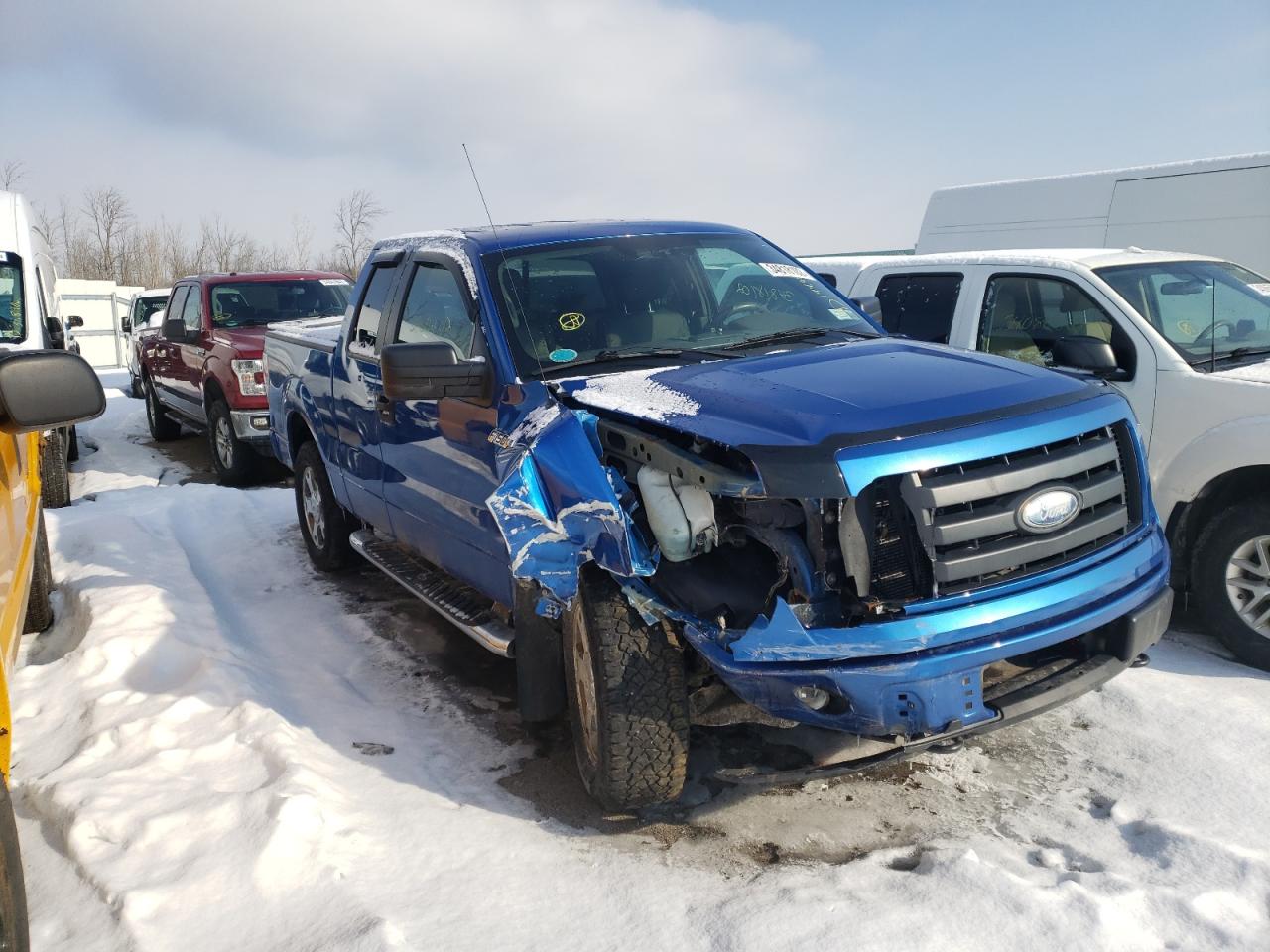 FORD F150 SUPER 2009 with VIN 1FTRX14W09FA40435 - Photo from auction