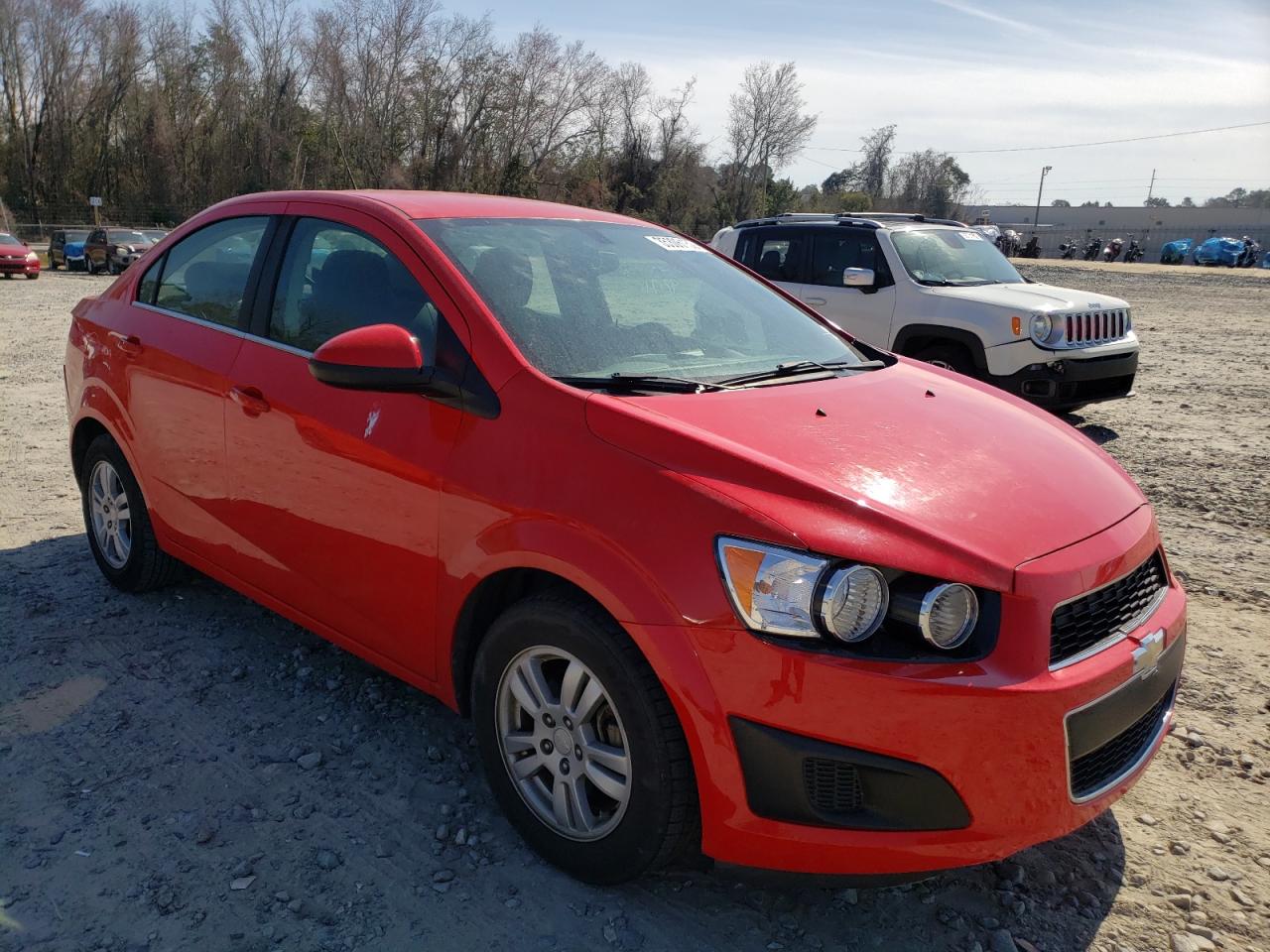 CHEVROLET SONIC LT 2015 with VIN 1G1JC5SH5F4185717 - Photo from auction