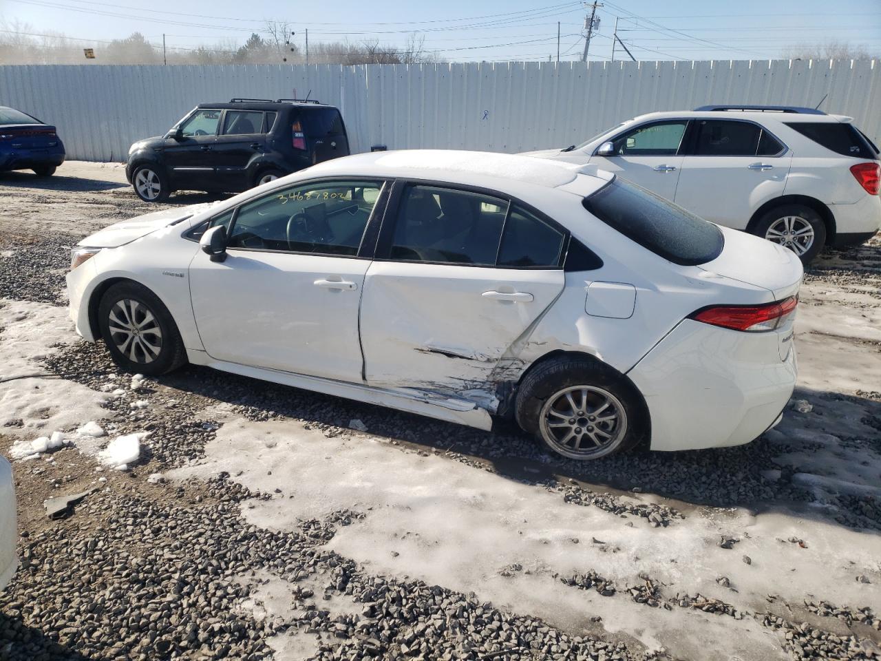 Photo 9 from auction – 2021 TOYOTA COROLLA LE with VIN JTDEAMDE0MJ003898