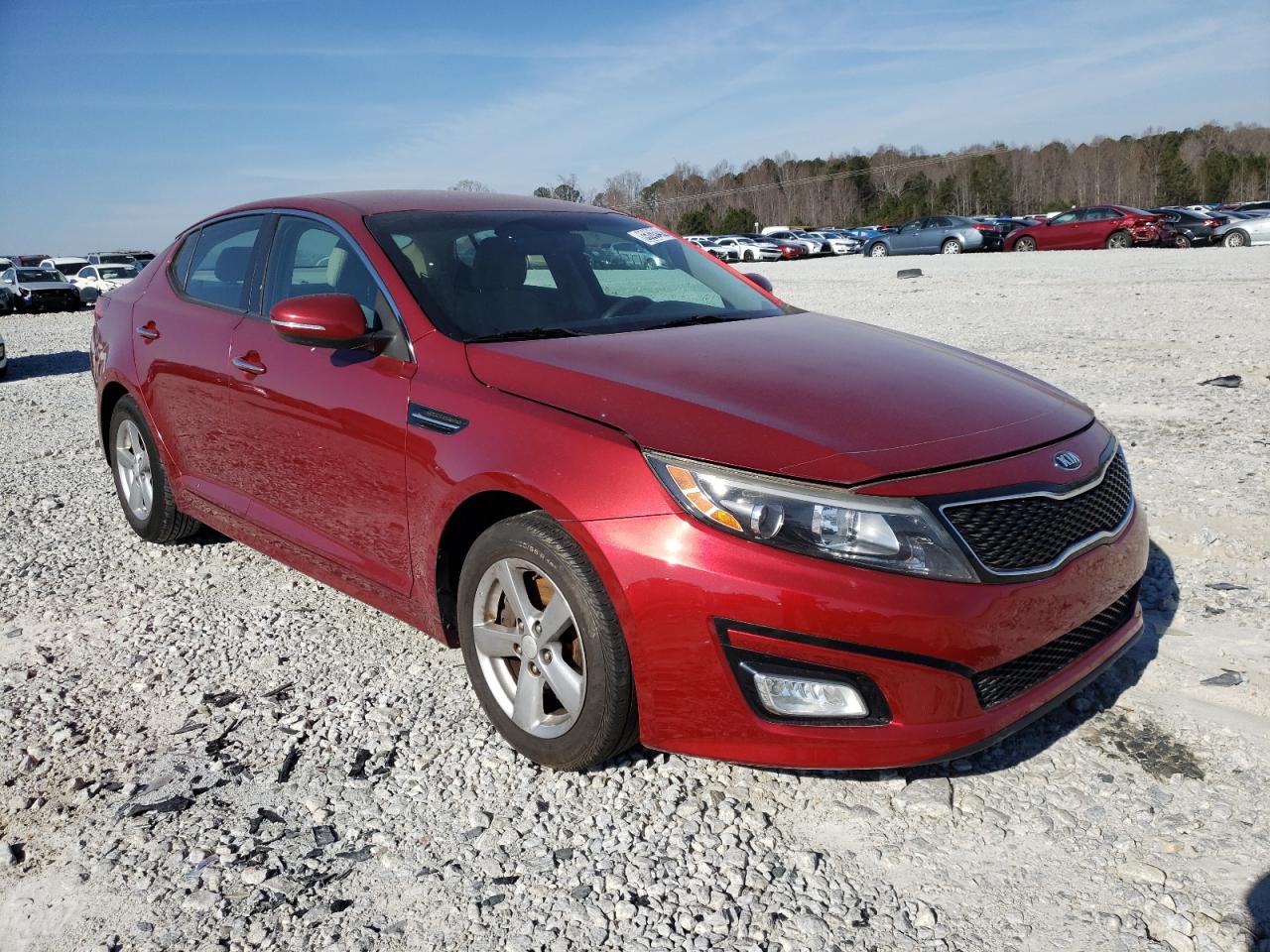 Photo 1 from auction – 2014 KIA OPTIMA LX with VIN 5XXGM4A78EG301210