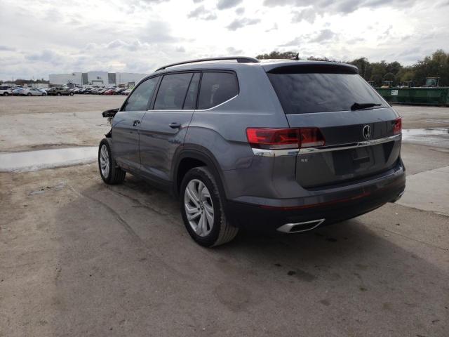 Photo 3 from auction – 2022 VOLKSWAGEN ATLAS SE with VIN 1V2WP2CA0NC510214