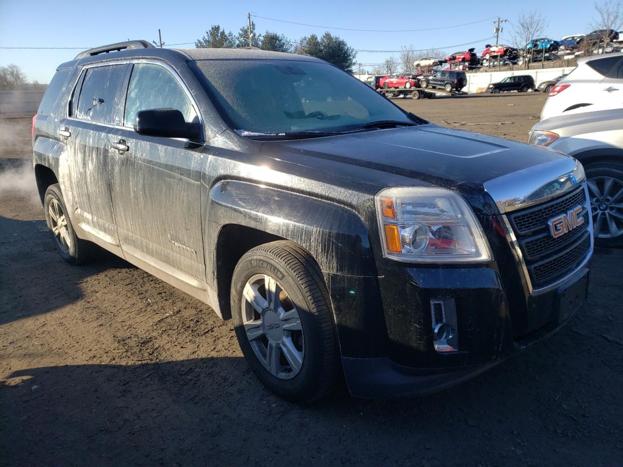 GMC TERRAIN SL 2014 with VIN 2GKFLXE34E6294874 - Photo from auction