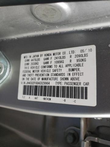 Photo 10 from auction – 2010 ACURA TSX with VIN JH4CU2F68AC029964