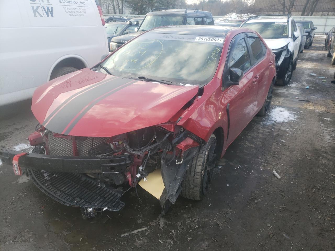 Photo 2 from auction – 2015 TOYOTA COROLLA S with VIN 2T1BURHE6FC252433