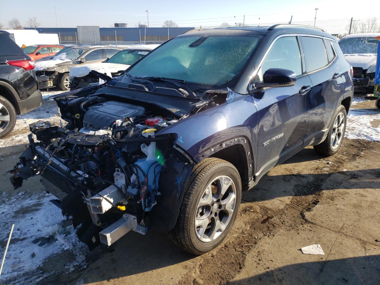 Photo 2 from auction – 2020 JEEP COMPASS LI with VIN 3C4NJDCB7LT238667