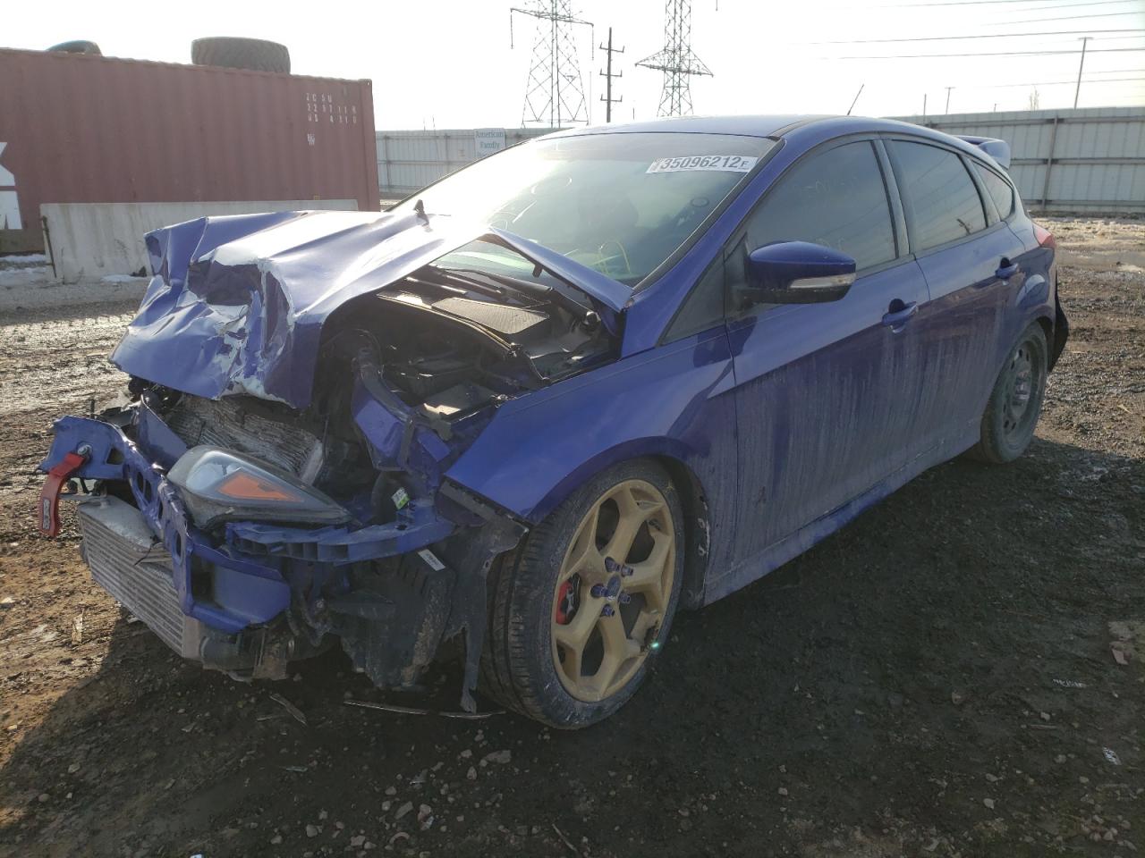 Photo 2 from auction – 2015 FORD FOCUS ST with VIN 1FADP3L98FL322617