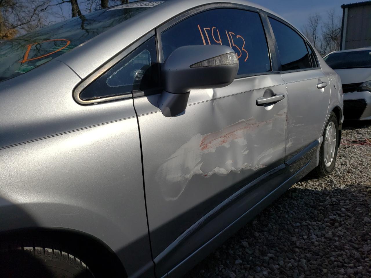 Photo 9 from auction – 2008 HONDA CIVIC HYBR with VIN JHMFA36218S020368