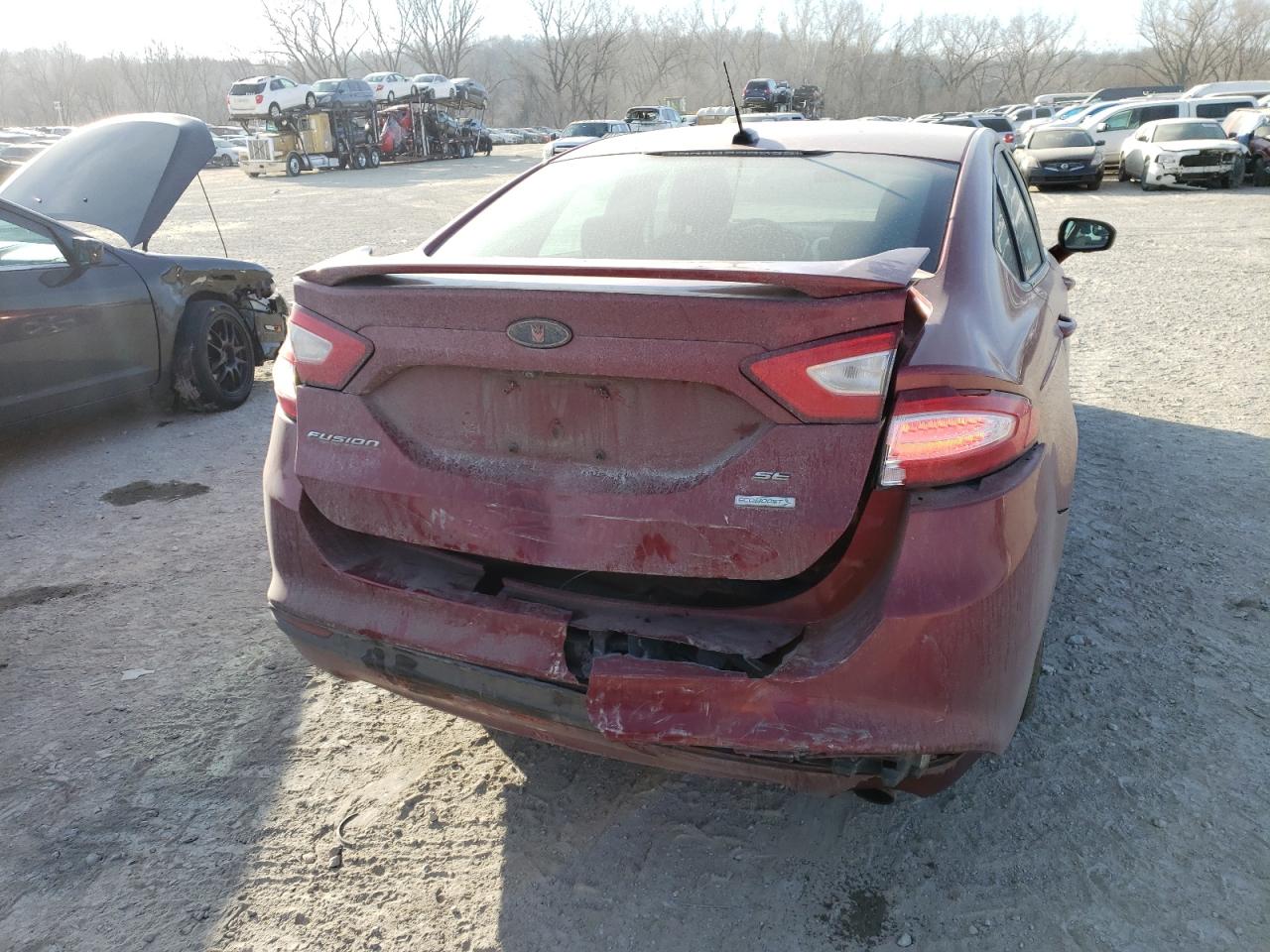 Photo 9 from auction – 2016 FORD FUSION SE with VIN 3FA6P0HD2GR361470