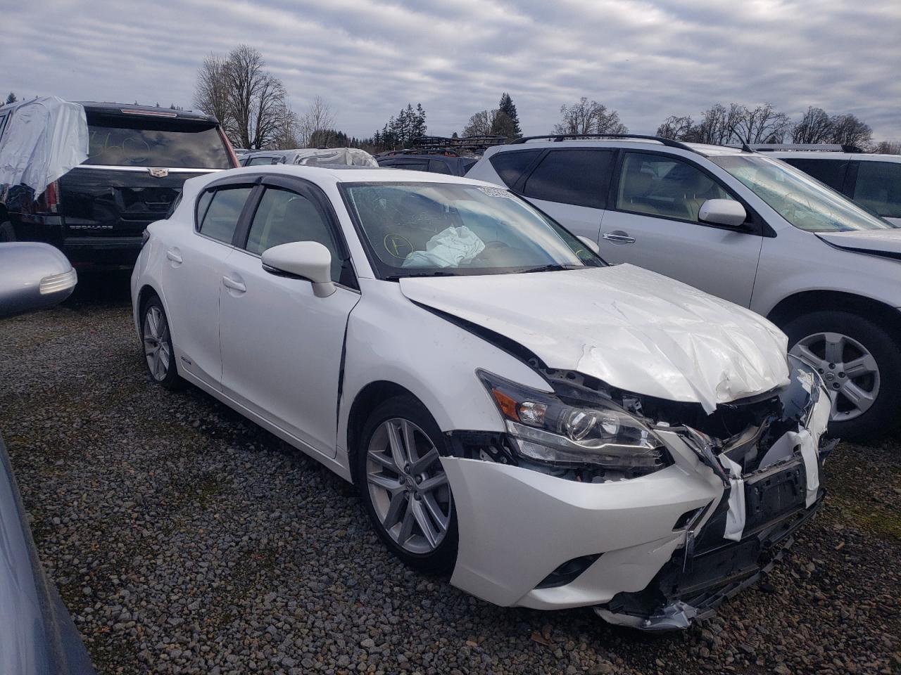 LEXUS CT 200 2017 with VIN JTHKD5BH0H2287156 - Photo from auction