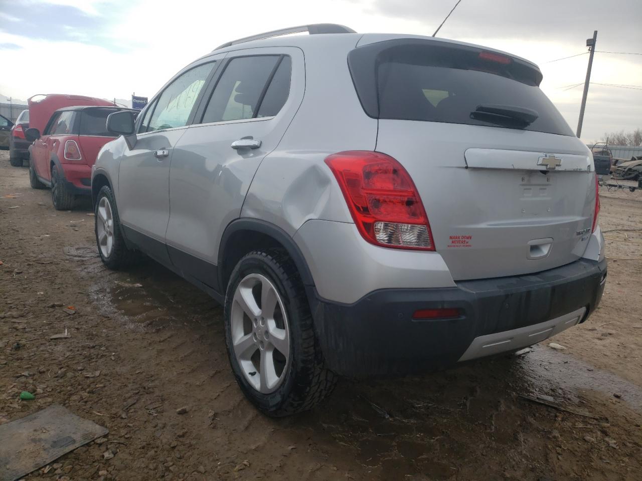Photo 3 from auction – 2015 CHEVROLET TRAX LTZ with VIN 3GNCJTSB3FL238065