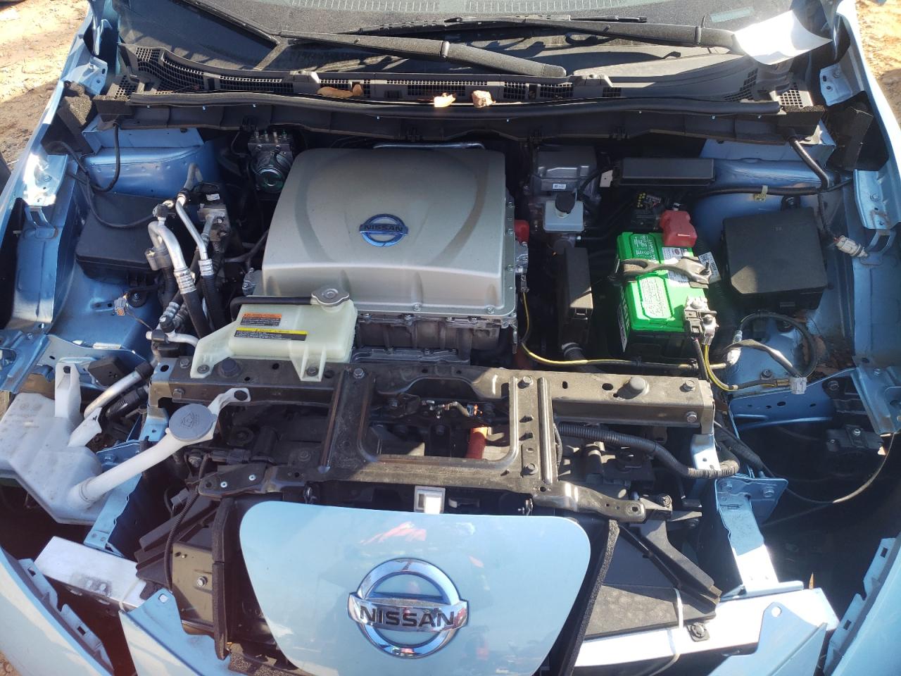 Photo 7 from auction – 2015 NISSAN LEAF S with VIN 1N4AZ0CP1FC317740
