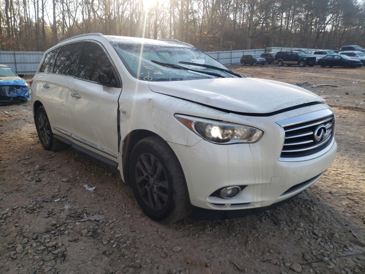 INFINITI QX60 2015 with VIN 5N1AL0MN2FC549493 - Photo from auction