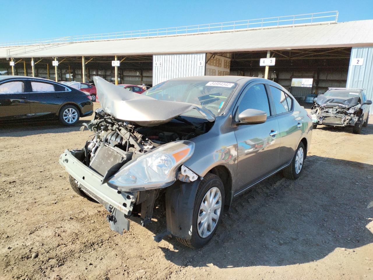 Photo 2 from auction – 2016 NISSAN VERSA S with VIN 3N1CN7AP9GL846307
