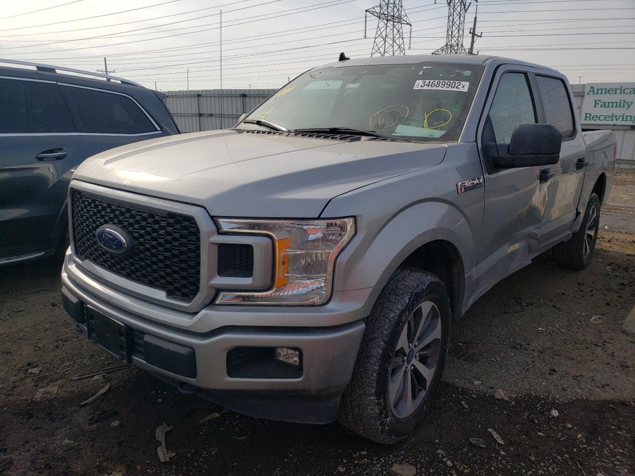 Photo 2 from auction – 2020 FORD F150 SUPER with VIN 1FTEW1E55LKF57056