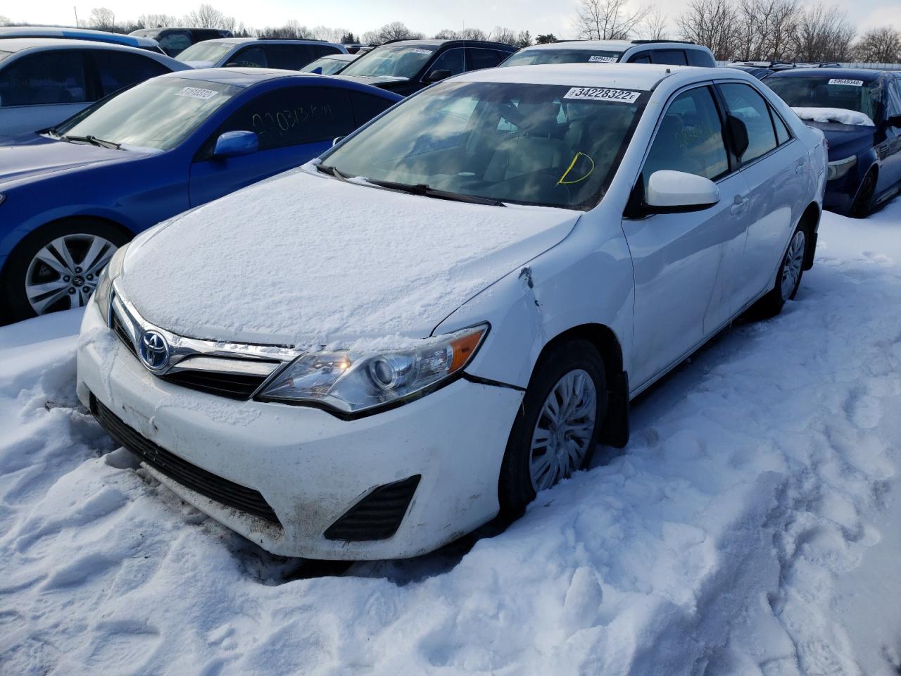 Photo 2 from auction – 2014 TOYOTA CAMRY HYBR with VIN 4T1BD1FK0EU138841