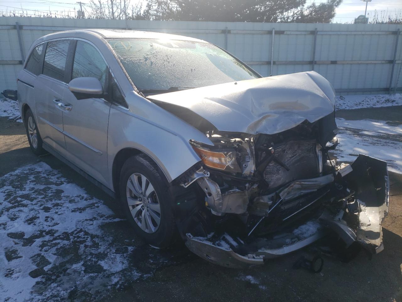 HONDA ODYSSEY EX 2014 with VIN 5FNRL5H63EB138452 - Photo from auction